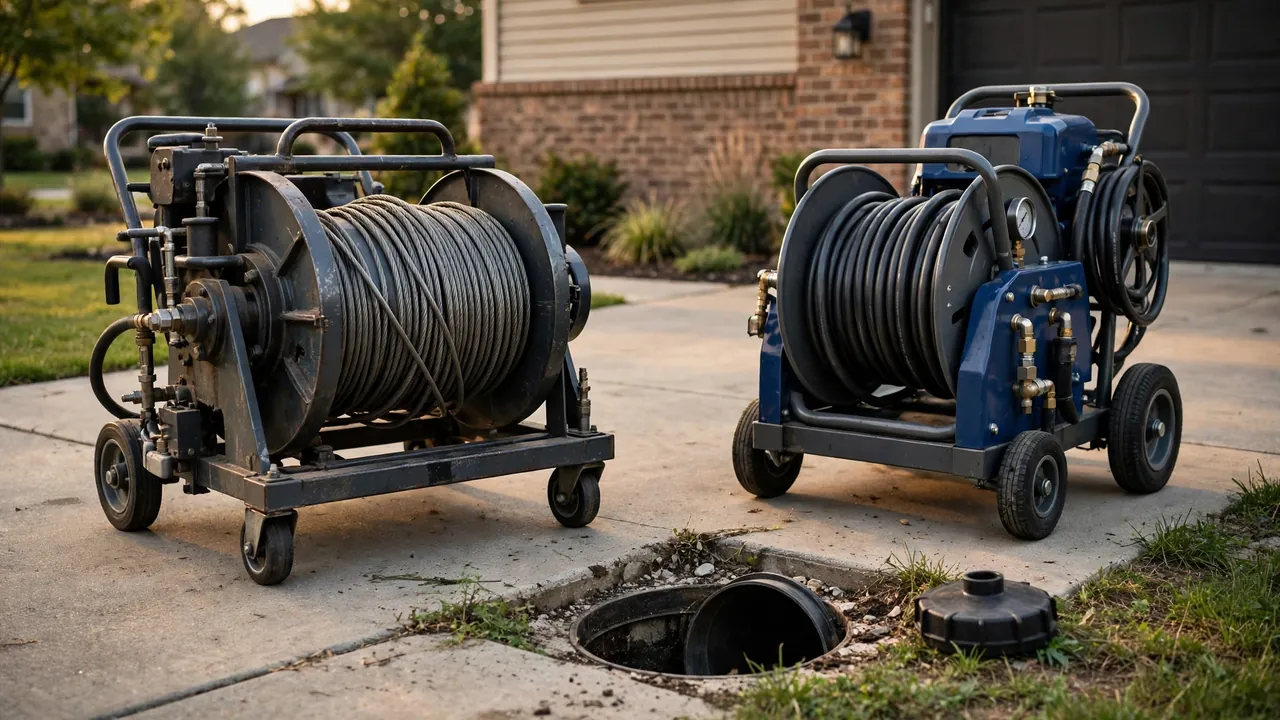Hydro Jetting vs Snaking: Which One Does Your Clog Need?