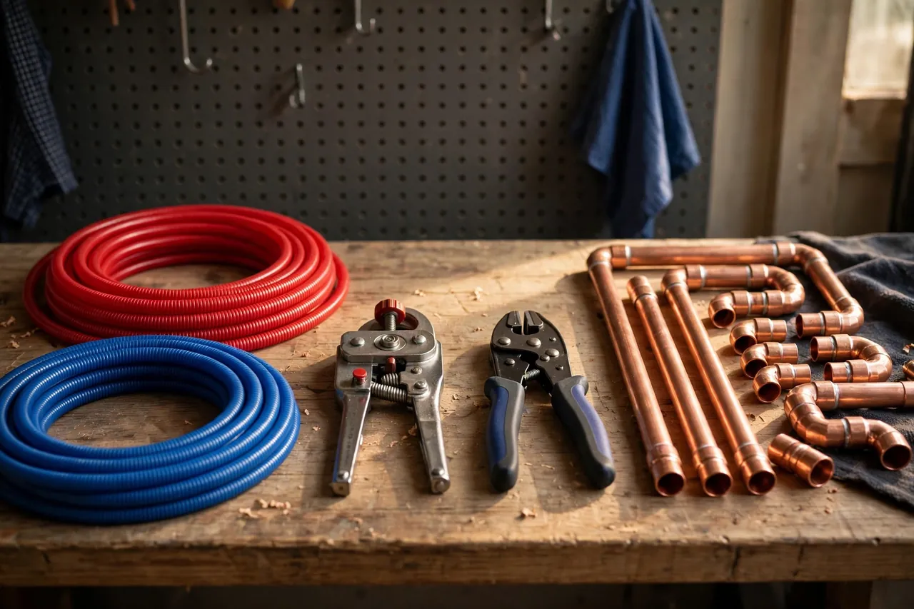 PEX vs Copper for Repiping: Costs, Lifespan & Verdict